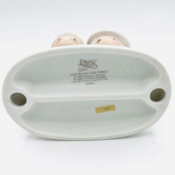 Precious Moments God Bless Our Family Porcelain Figurine. Vintage 1986. EUC - Picture 5 of 5